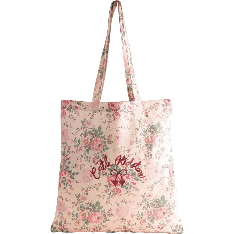 Cath Kidston Shopper nefritová / staroružová / pastelovo ružová / 67449090