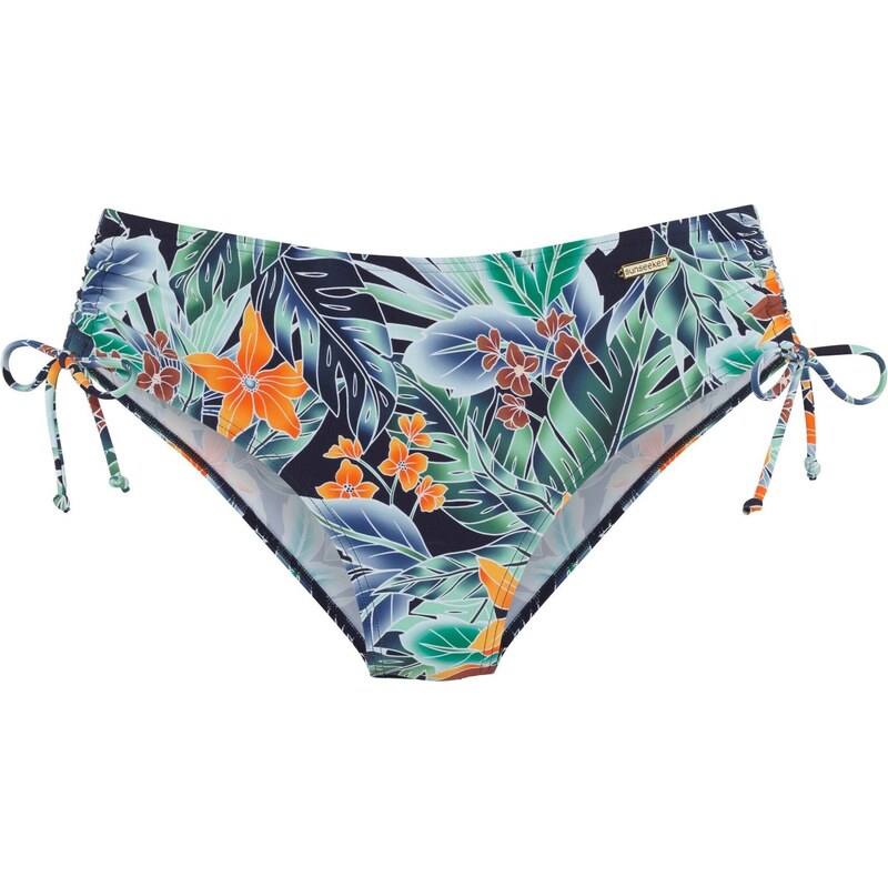SUNSEEKER Bikinové nohavičky námornícka modrá / smaragdová / oranžová 67449113