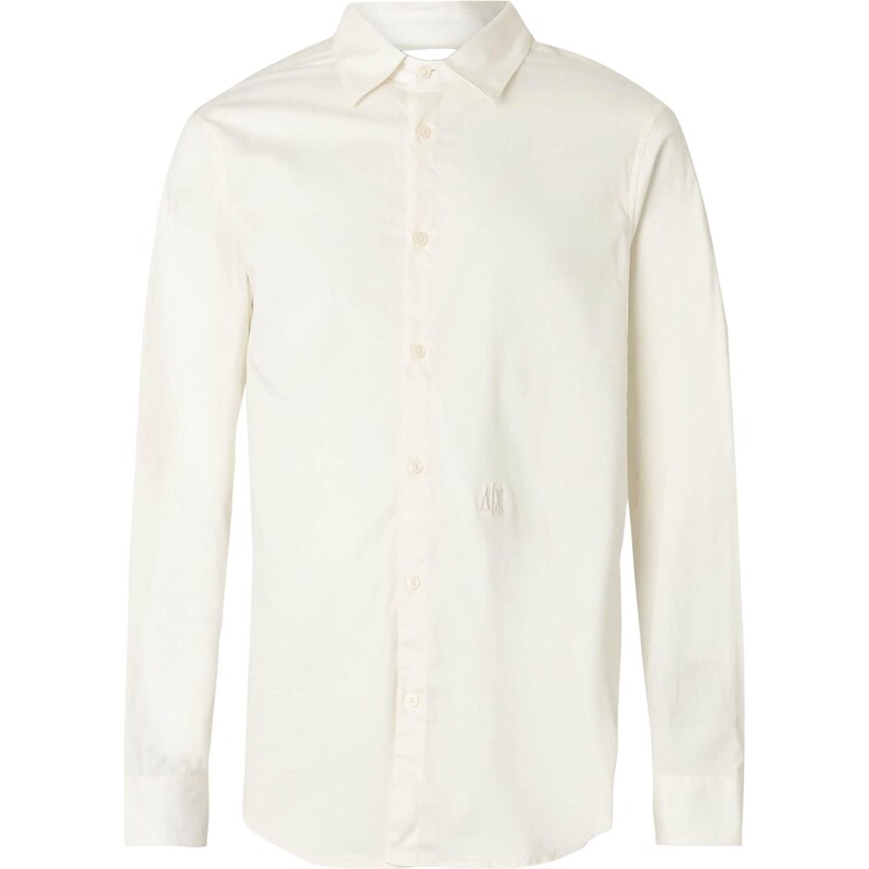 ARMANI EXCHANGE Košeľa šedobiela 67449126