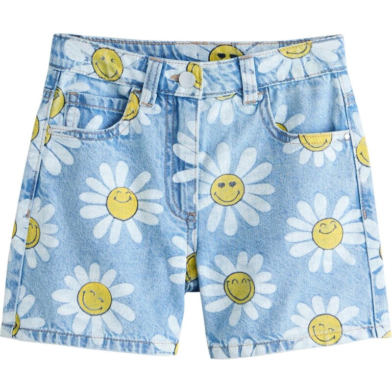 Next Džínsy SmileyWorld námornícka modrá / modrá denim / žltá / biela 67449135