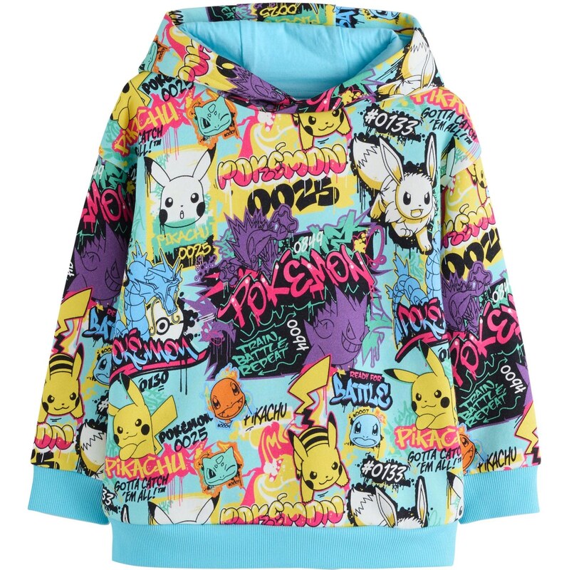 Next Mikina vodová / žltá / fialová / biela 67449142