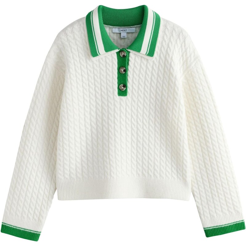 Next Sveter nebielená / tmavozelená 67449134