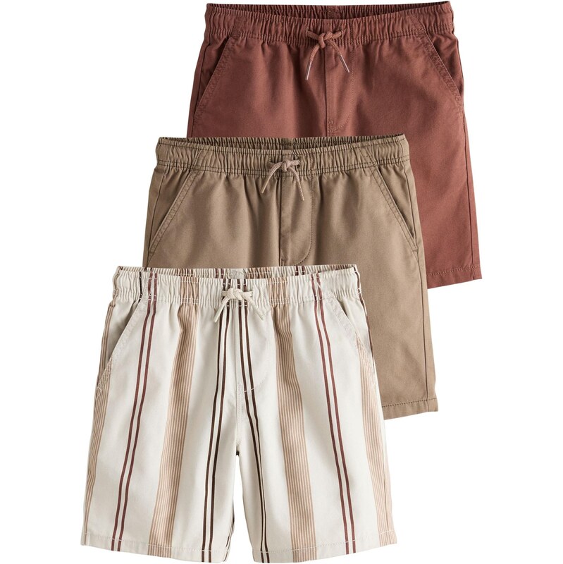 Next Nohavice hrdzavohnedá / kapučíno / prírodná biela 67449149