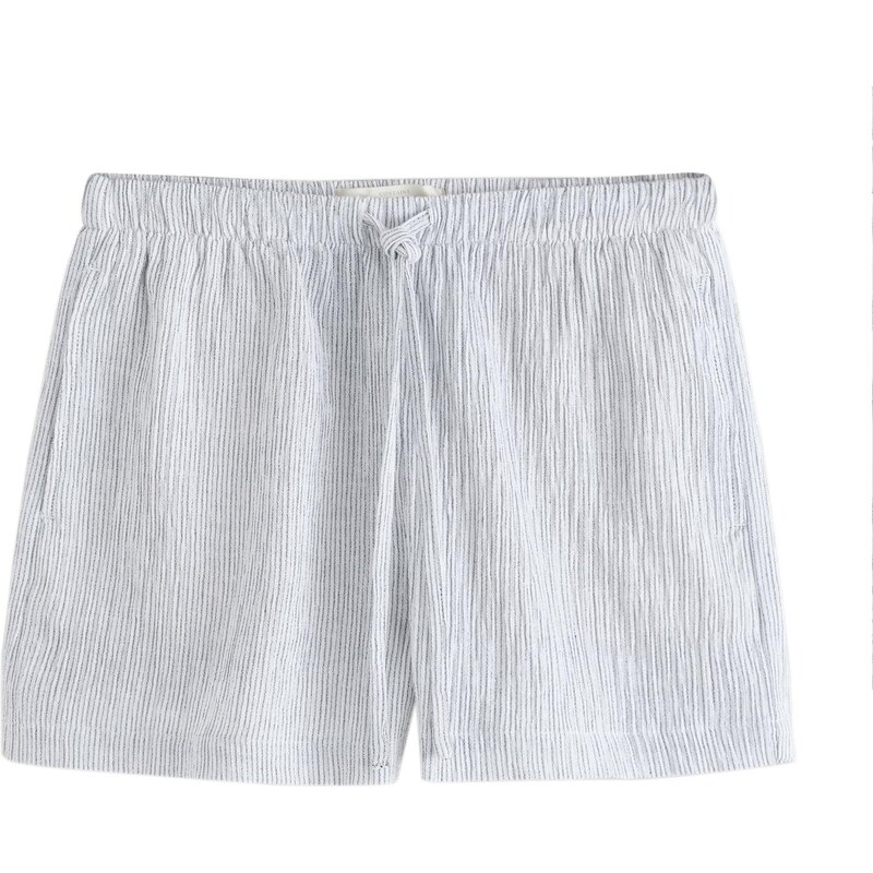 Next Nohavice čierna / prírodná biela 67449161