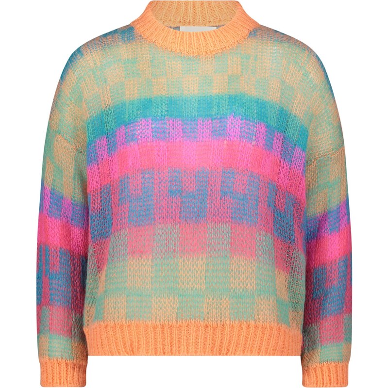 Cartoon Sveter azúrová / mätová / svetlooranžová / ružová 67449174