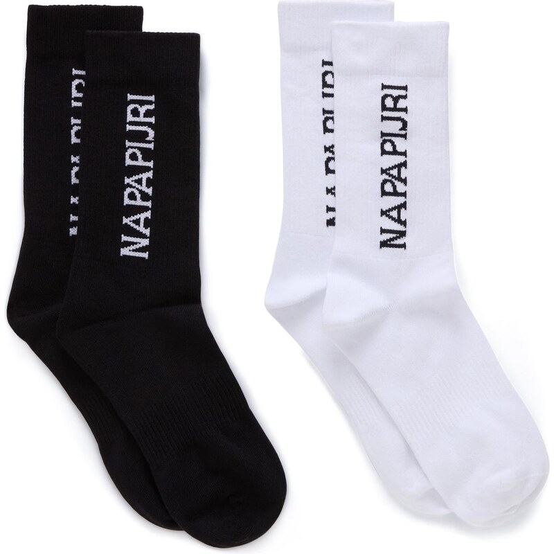 NAPAPIJRI Ponožky čierna / biela 67449193