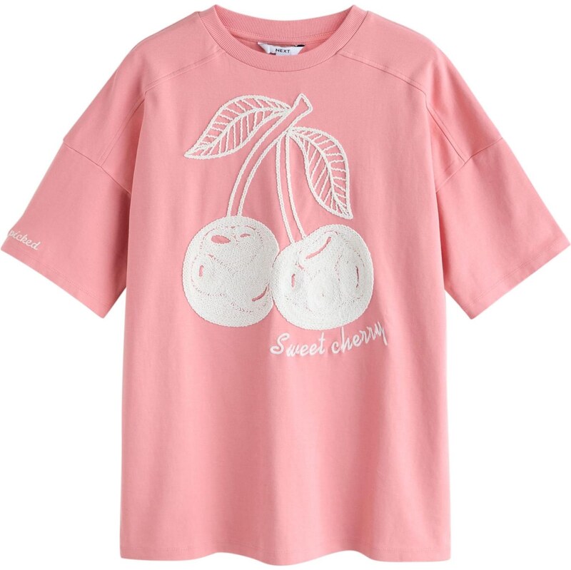 Next Tričko ružová / čierna 67449202