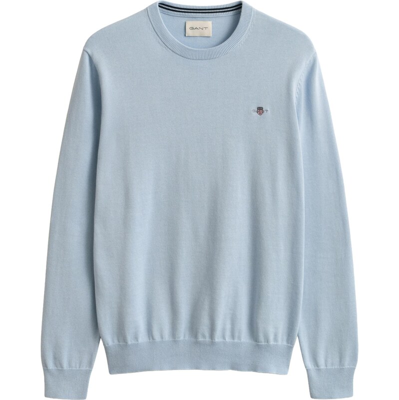GANT Sveter CLASSIC svetlomodrá 67449236
