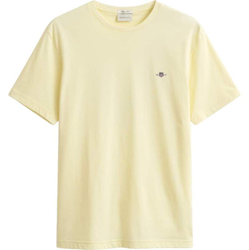GANT Tričko pastelovo žltá 67449252
