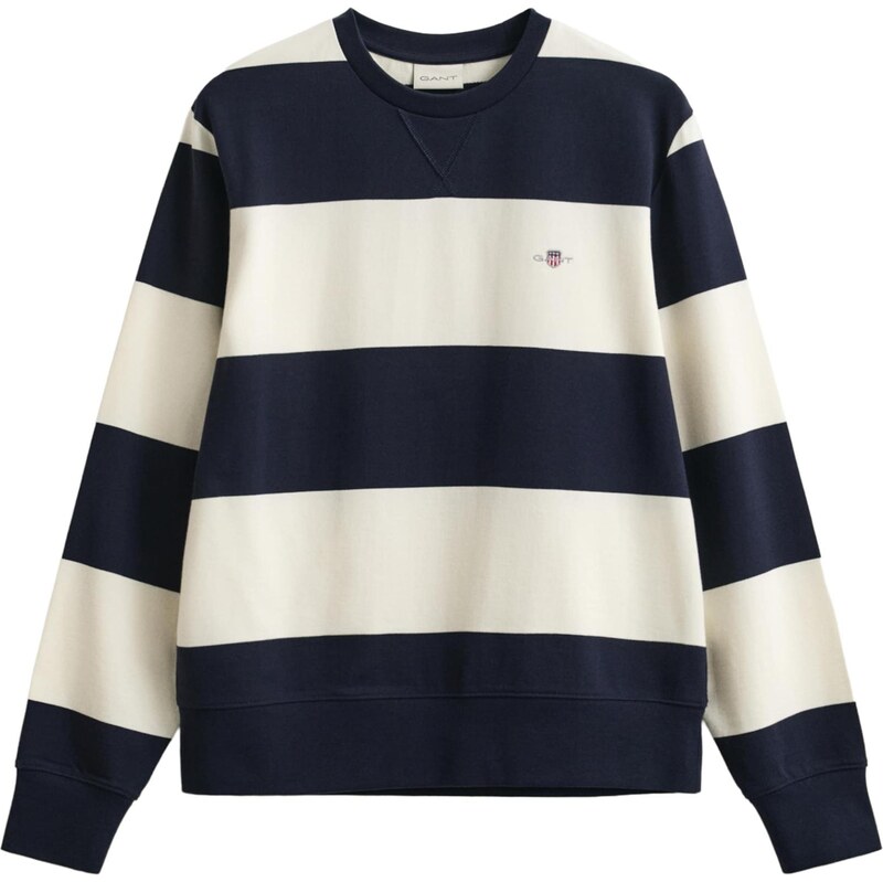 GANT Mikina námornícka modrá / biela 67449262