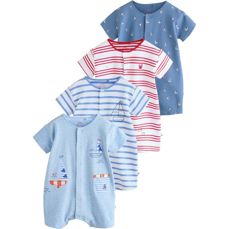 Next Body svetlomodrá / oranžová / červená / biela 67449283