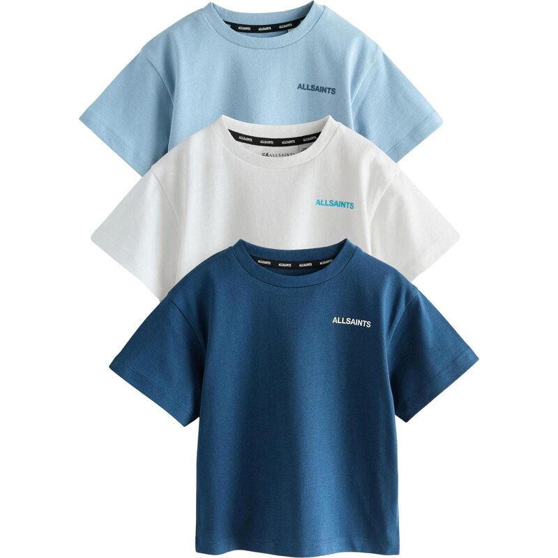 smALLSAINTS Tričko svetlomodrá / petrolejová / biela 67449280
