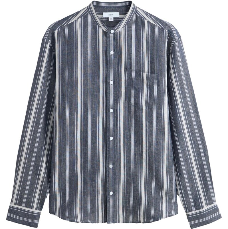 Next Košeľa námornícka modrá / biela 67449291