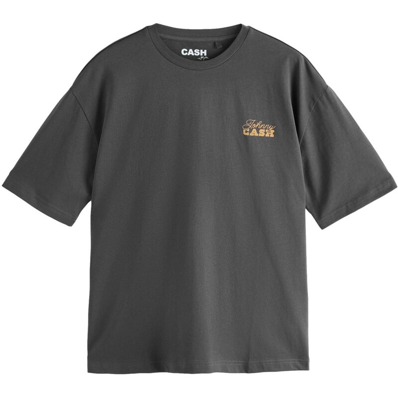 Next Tričko Johnny Cash svetlomodrá / žltá / tmavosivá / oranžovo 67449307