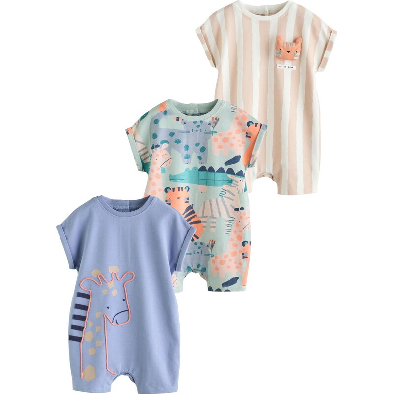 Next Body telová / modrosivá / mätová / svetlooranžová 67449326