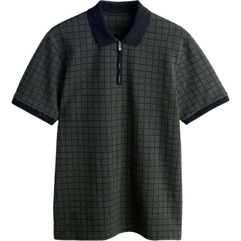 Next Tričko námornícka modrá / tmavozelená 67449334