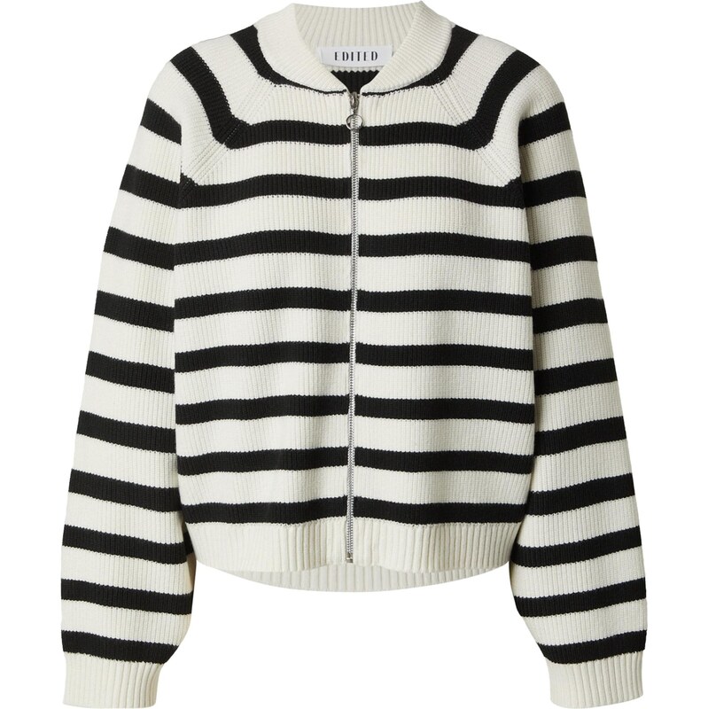 EDITED Kardigán Rani béžová / čierna 67449371