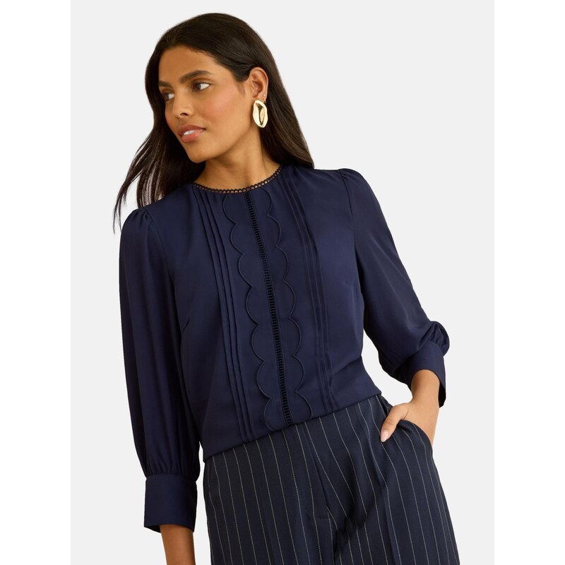 love & roses Blúzka námornícka modrá 67449475