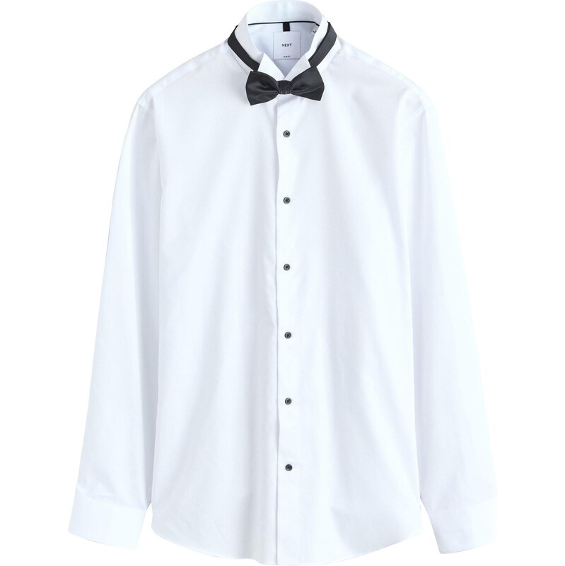 Next Košeľa čierna / biela 67449570