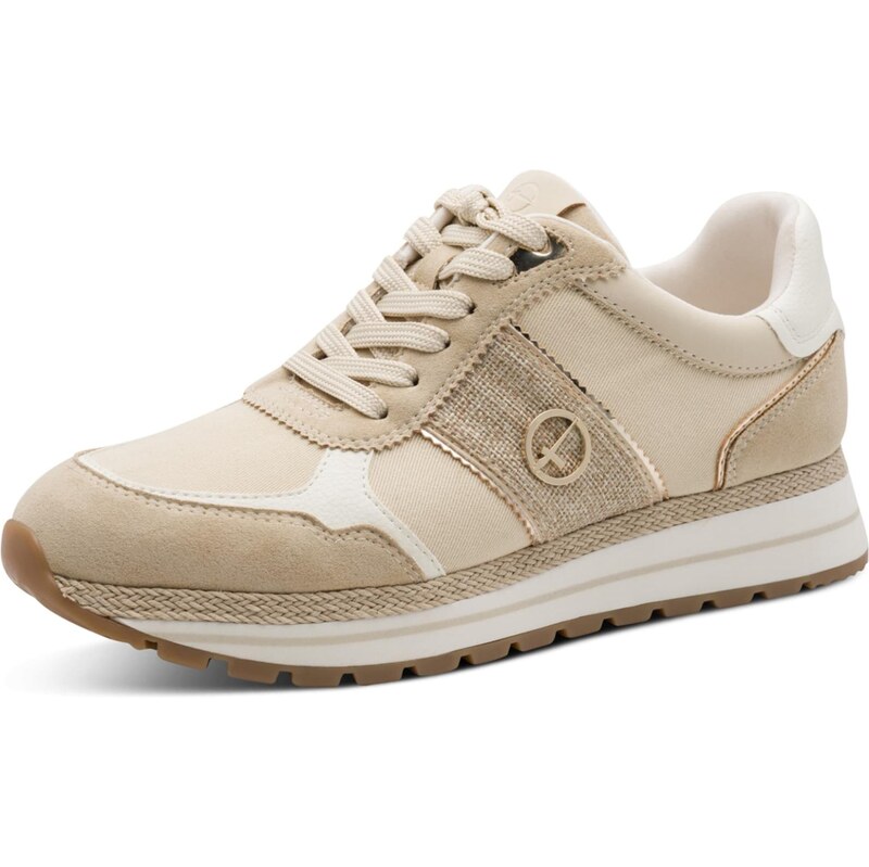 Tamaris Nízke tenisky béžová / tmavobéžová 67449584