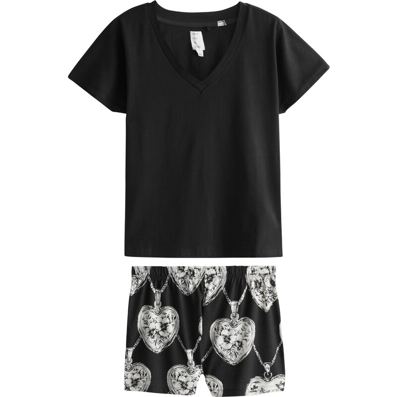 Next Kraťasy čierna / biela 67449598