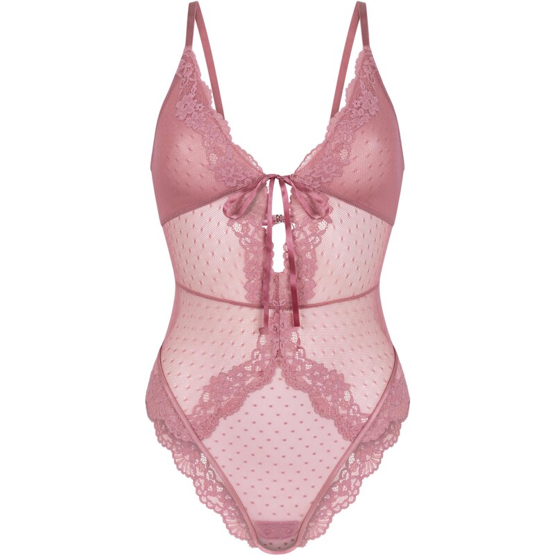 Hunkemöller Body Laila staroružová 67449674