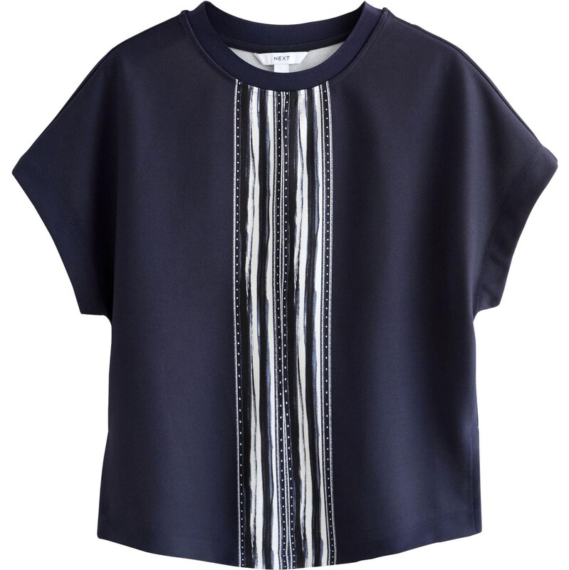 Next Blúzka tmavomodrá / biela 67449655