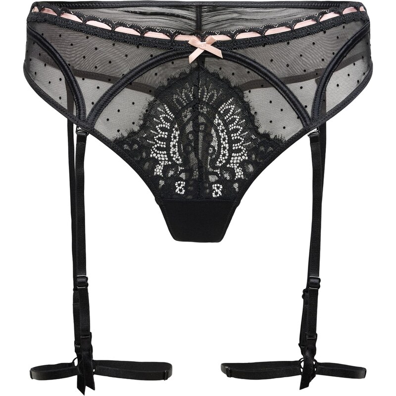 Hunkemöller Tangá Dorothy čierna 67449683