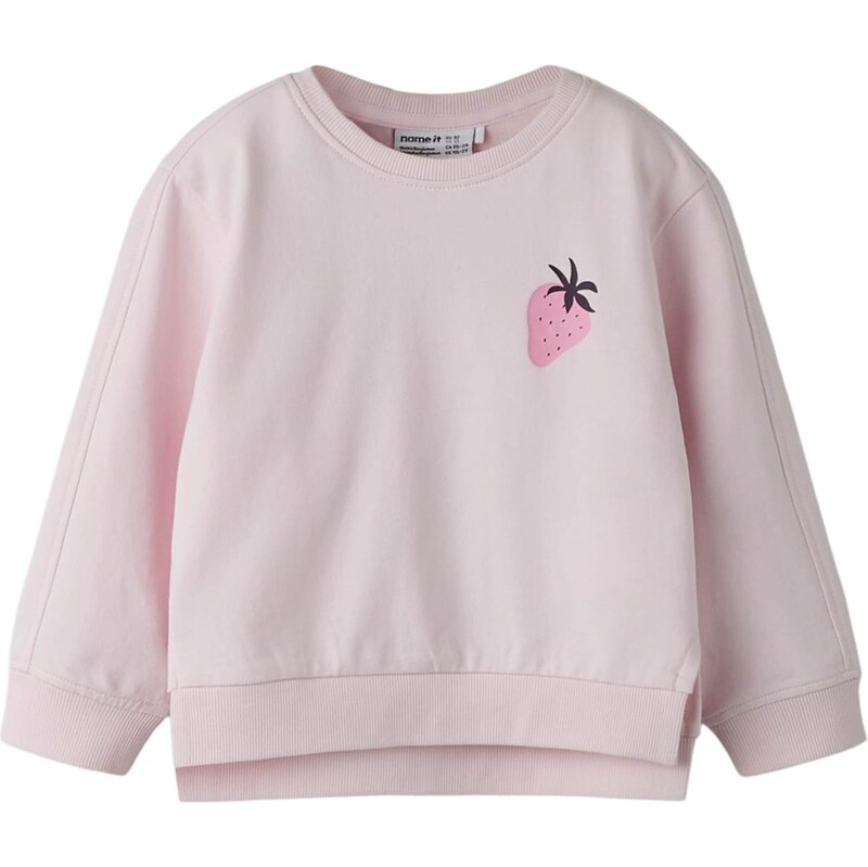 NAME IT Mikina NMFBissine ružová / svetloružová / čierna 67459371