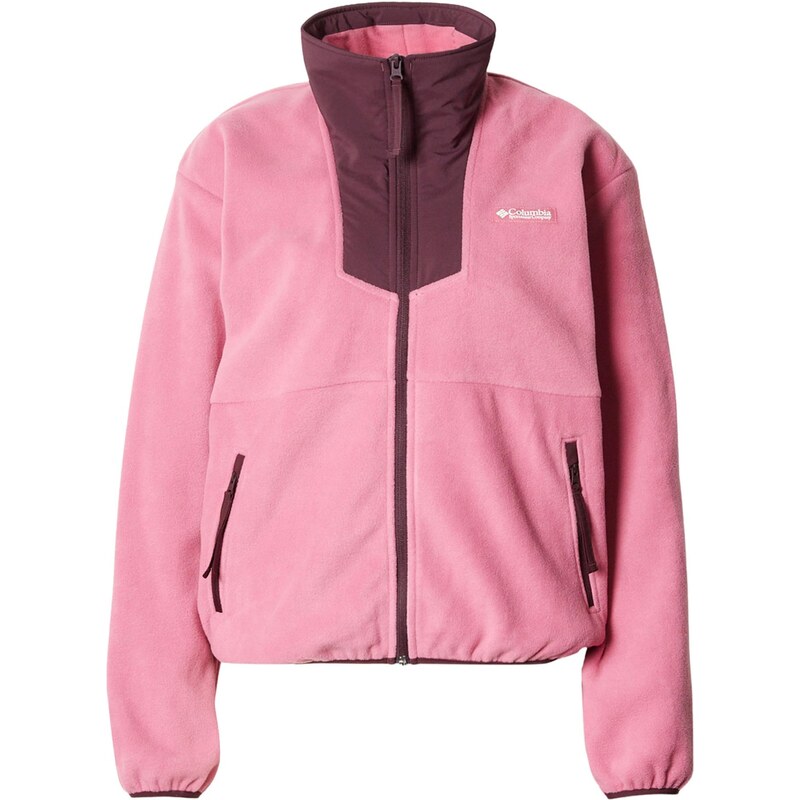 COLUMBIA Športová mikina so zipsom Sequoia Grove bordová / 67449701