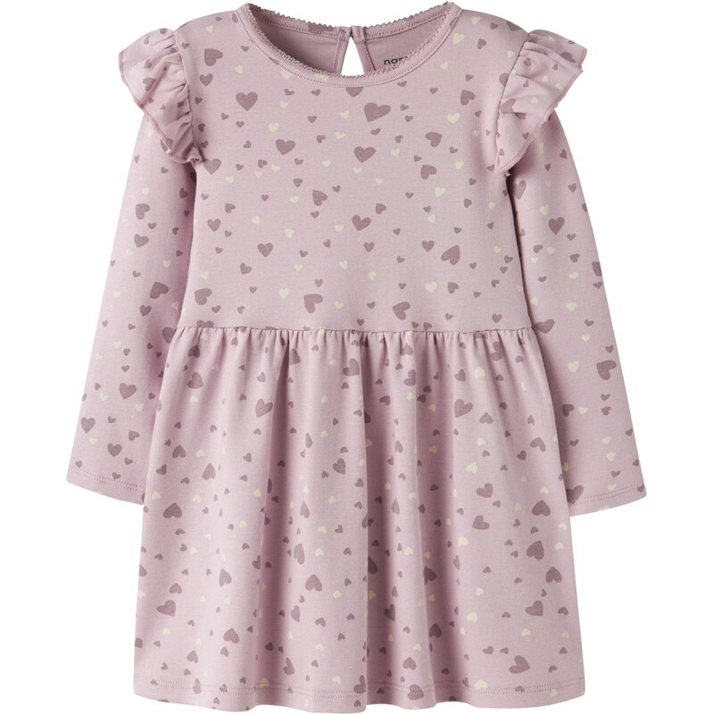 NAME IT Šaty NMFBHEART nebielená / orgovánová / svetlofialová 67459502