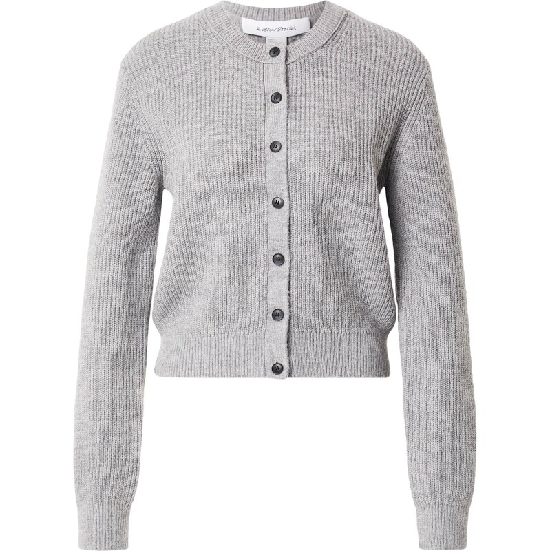 & Other Stories Kardigán sivá melírovaná 67449786