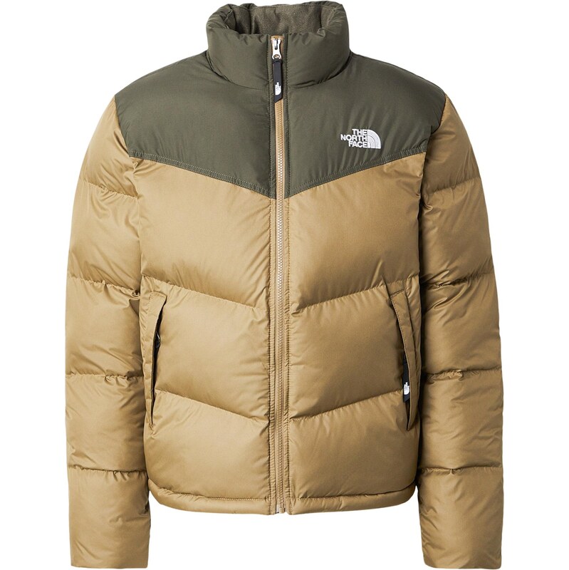 THE NORTH FACE Zimná bunda SAIKURU kaki / olivová / biela 67449826