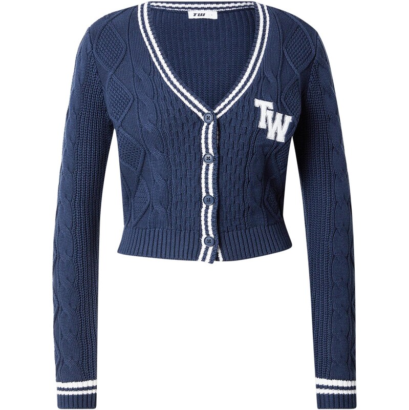 Tally Weijl Kardigán modrá / biela 67449819