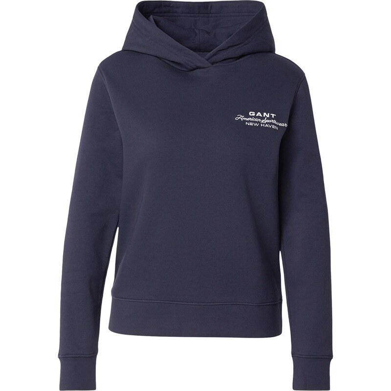 GANT Mikina tmavomodrá / biela 67449824