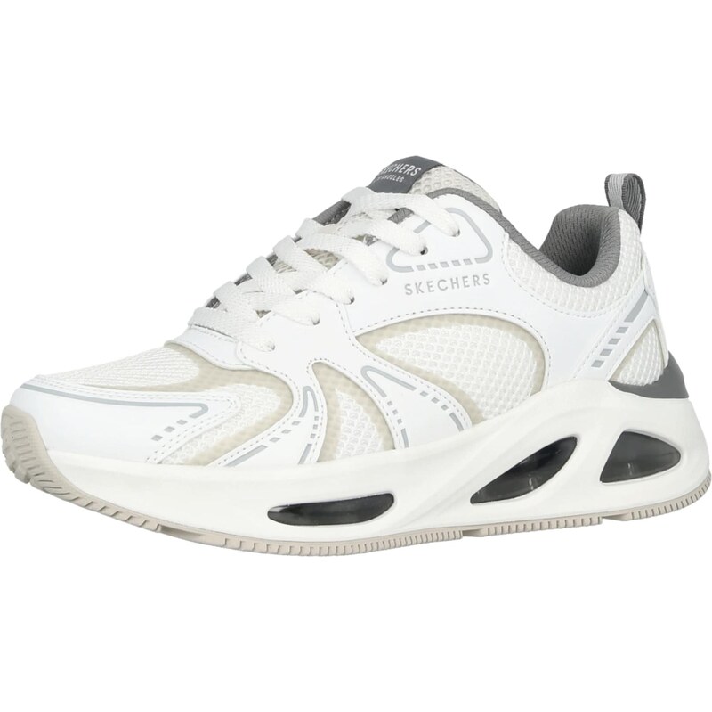 SKECHERS Nízke tenisky UNO EGO sivá / biela 67449841