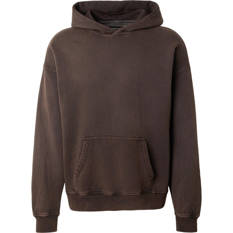 Abercrombie & Fitch Mikina ESSENTIAL čokoládová 67449910