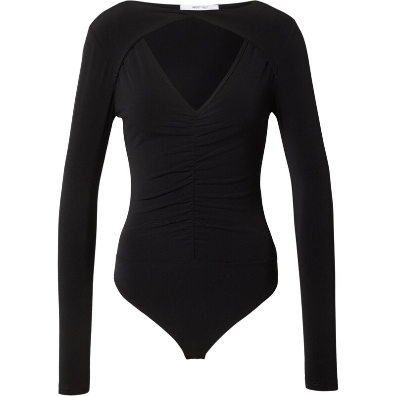 ABOUT YOU Košeľové body Lilia čierna 67449917