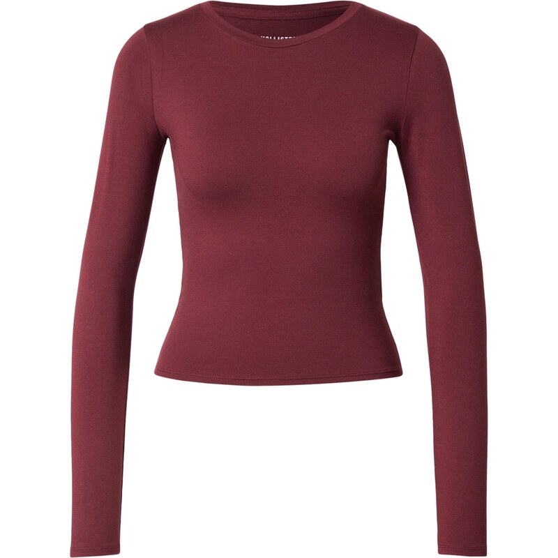 HOLLISTER Tričko burgundská 67449923