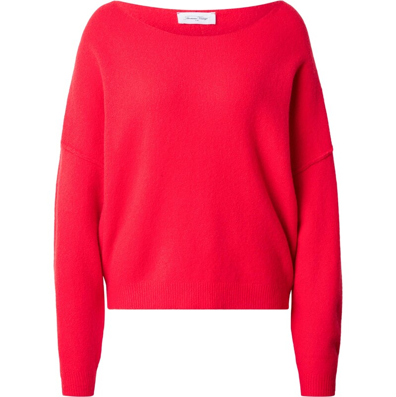 AMERICAN VINTAGE Oversize sveter DAMSVILLE jasne červená 67449945