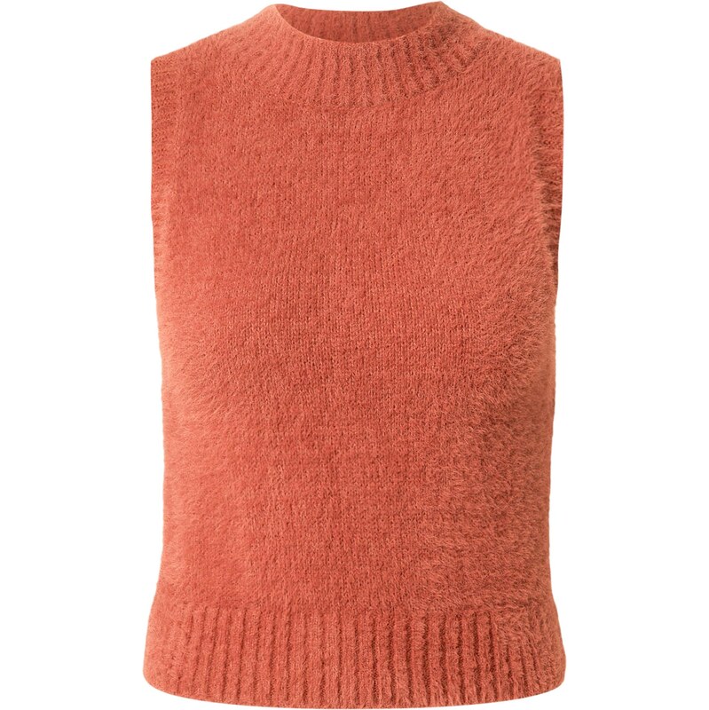 Tally Weijl Vyšívaný top hrdzavo červená 67449968