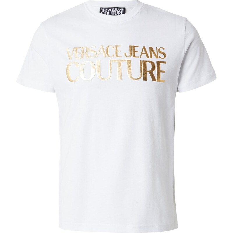 Versace Jeans Couture Tričko zlatá / biela 67449998