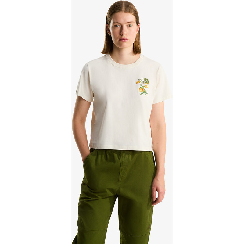 The North Face FLORA EMBRO REGULAR SHORT SLEEVE TEE-G S 67758070