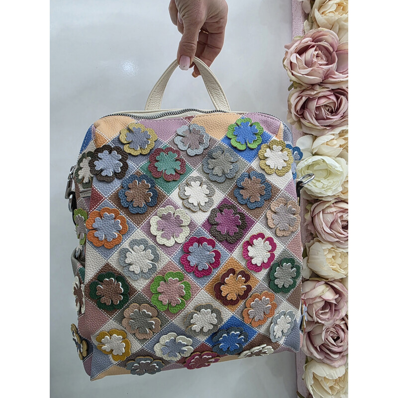 Katrins Fashion Farebný dámsky ruksak Silvia 67454943