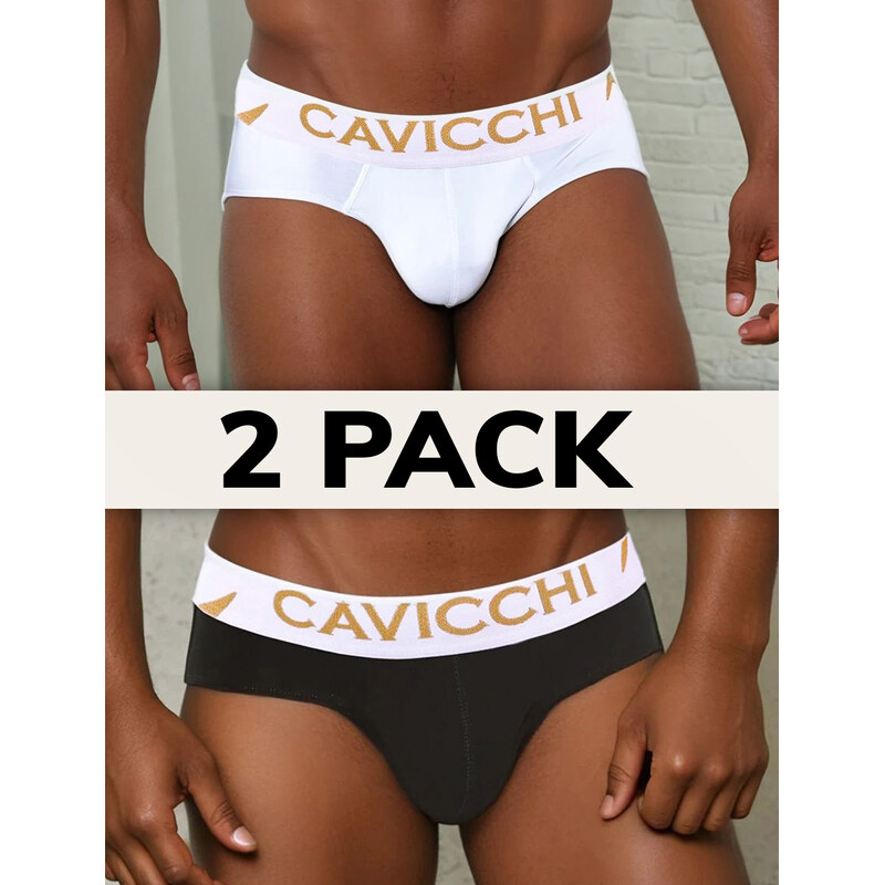 CAVICCHI Roberto Martinelli Slipy Pánske Spodné Prádlo 2 PACK Boxerky 66819511
