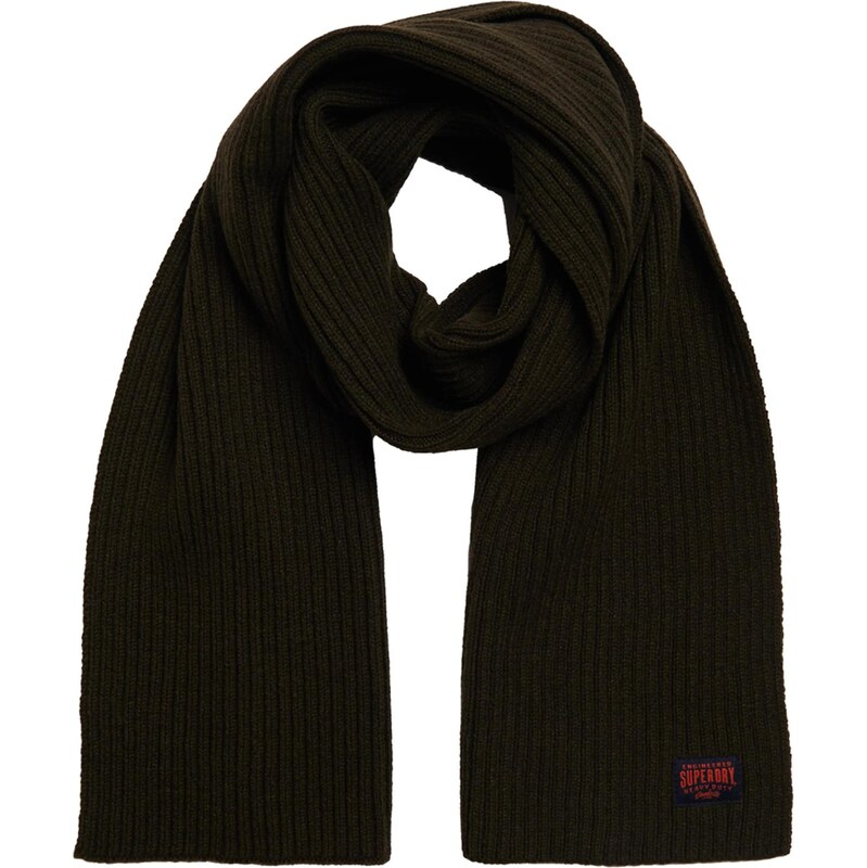 Superdry & Co Šál námornícka modrá / olivová / čerešňová 67456713