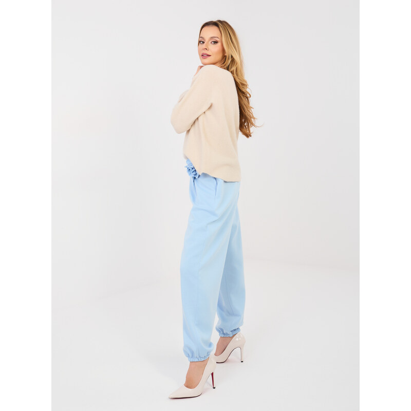 Italy Moda Svetlomodré nohavice 67456082