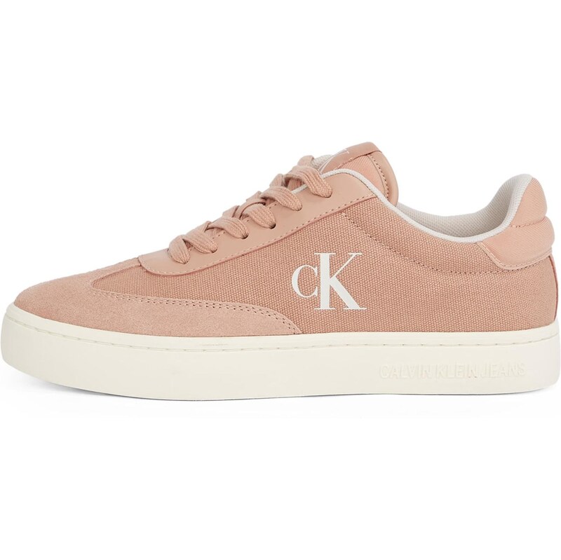 Calvin Klein Nízke tenisky CLASSIC púdrová / biela 67456763