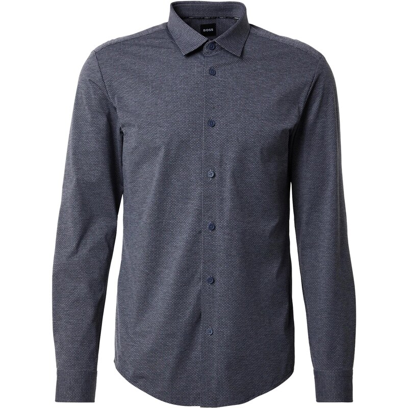 BOSS Košeľa P-Roan modrá / tmavomodrá / antracitová 67456787