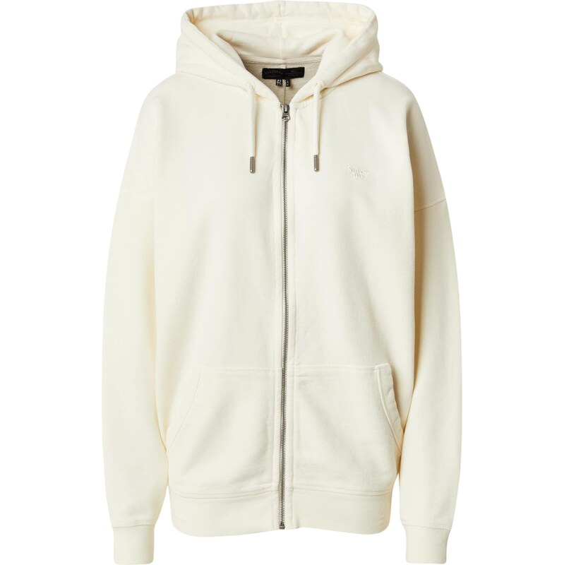 Superdry & Co Tepláková bunda Studios šedobiela 67456818